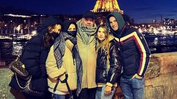 Marcelo Tinelli viajó a París con sus hijos: Juntos