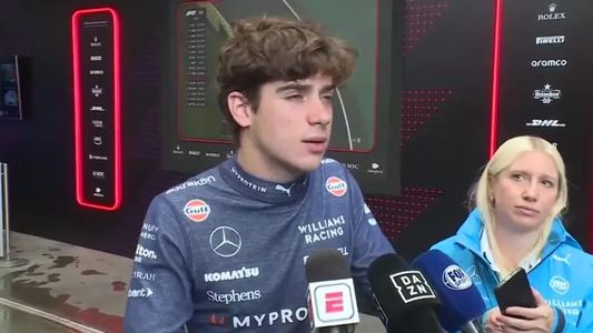 Franco Colapinto, desolado: puso en duda su participación en la carrera tras el choque en la clasificación