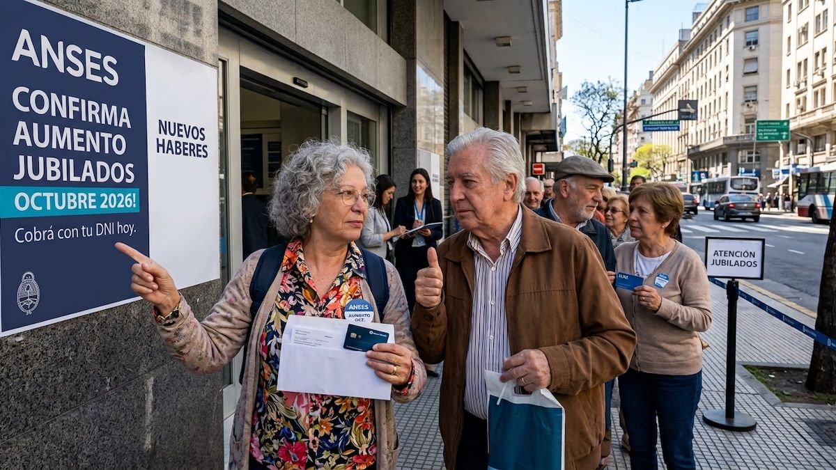Cuándo cobran los jubilados de ANSES en octubre (Foto: A24.com).