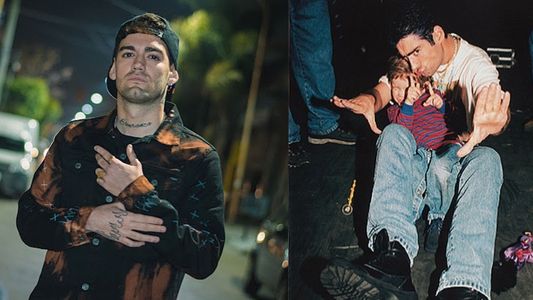 Descubrieron a Ramiro, el hijo del Potro Rodrigo, en un particular trabajo