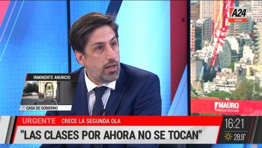 El ministro de Educación apuntó contra los bares: Parecen de la prepandemia