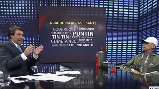 L-gante le enseñó qué quieren decir las palabras del barrio a Eduardo Feinmann
