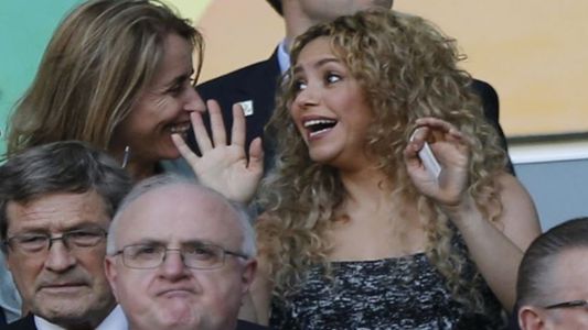 Shakira sufrió la actuación de Piqué