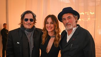 Jorge Corcho Rodríguez abrió su atelier y exhibió sus obras a Johnny Depp y amigos íntimos