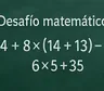 Desafío Matemático: mirar bien los signos antes de seguir leyendo