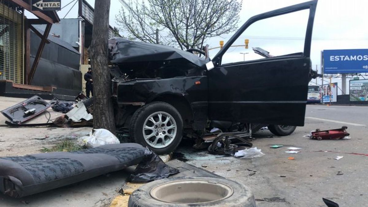 La violencia del choque provocó tres muertos en el ingreso a Córdoba.&nbsp;