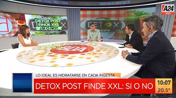 ¿Cómo hacer una dieta detox después del atracón del finde largo?