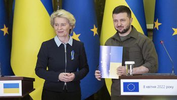 La Comisión Europea tendrá lista su evaluación sobre la candidatura de Ucrania a la Unión Europea la próxima semana