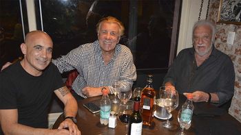 El reencuentro en Mar del Plata de Alfio Coco Basile y Mostaza Merlo