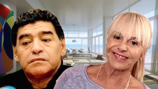 Claudia Villafañe y Diego Maradona se miden en la Justicia de Estados Unidos