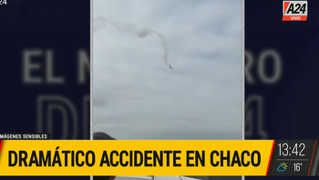 Las imágenes del tremendo accidente aéreo. Las imágenes del tremendo accidente aéreo.