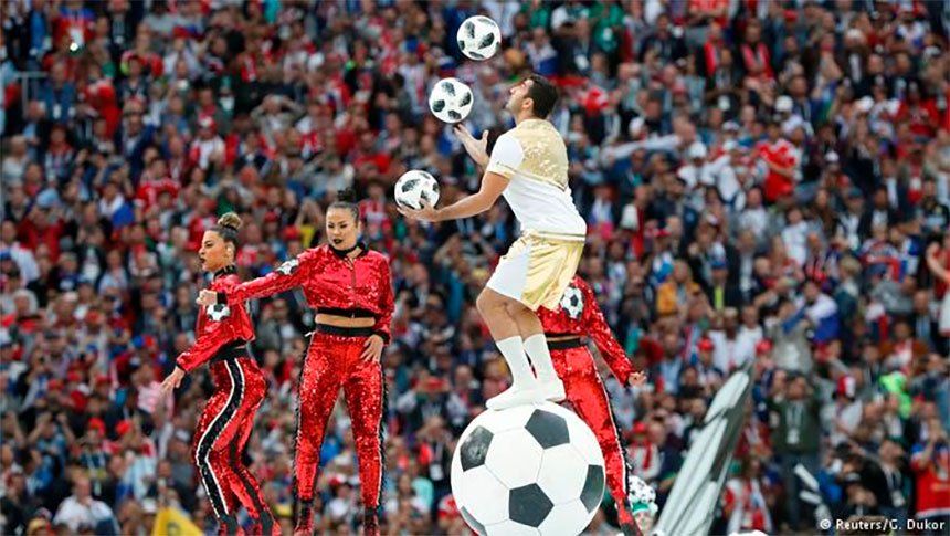 Con una sobria fiesta de inauguración, comenzó el Mundial de Rusia