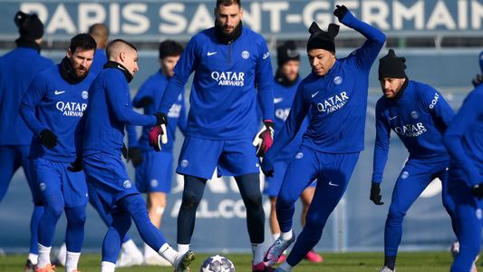En medio del conflicto del PSG, Messi volvió a entrenar y ya piensa en el duelo contra el Bayern