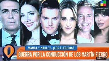 Feroz interna en Telefe por la conducción de los Premios Martín Fierro 2023