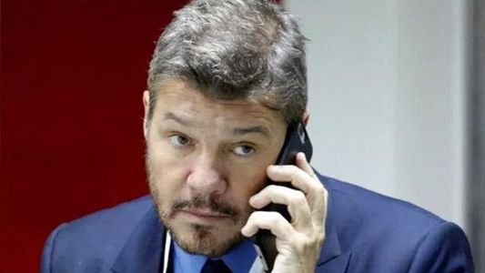 Las amenazantes pintadas a Tinelli tras su escandalosa salida de la Liga Profesional
