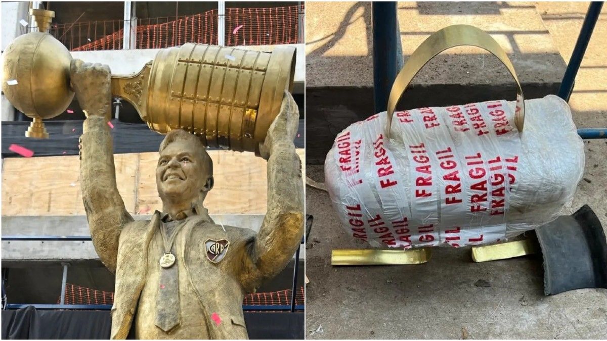 ¿Qué contiene la cápsula que guardó River dentro de la estatua de Marcelo Gallardo?&nbsp;