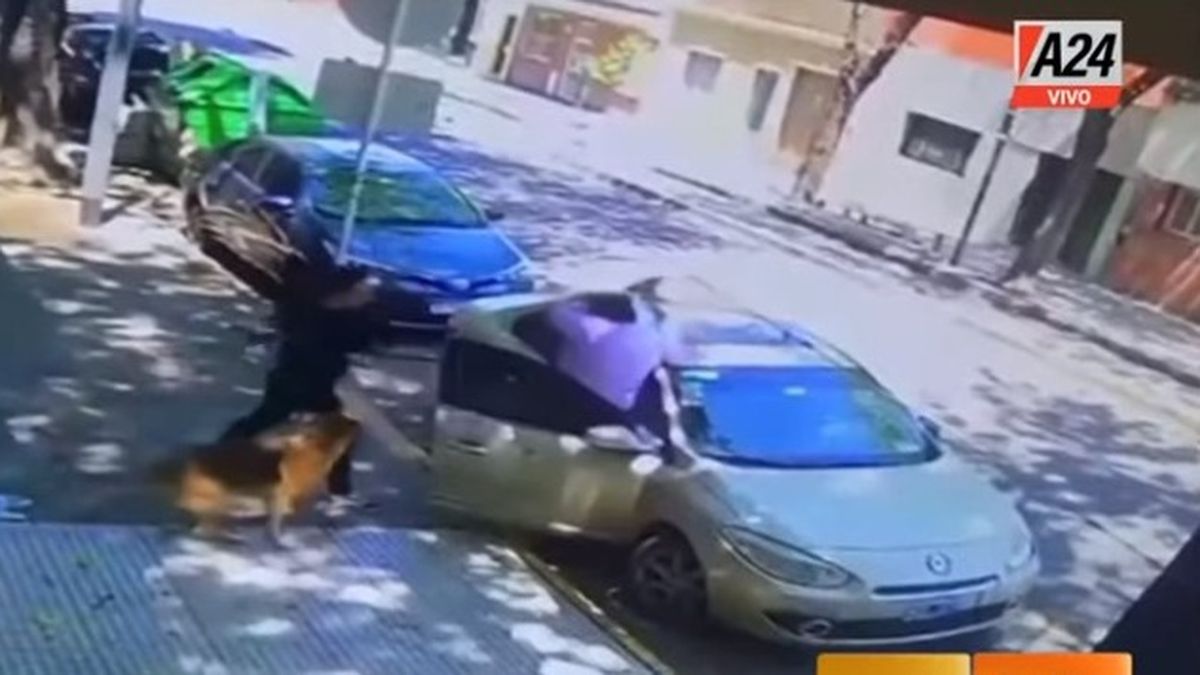El hombre debió ser hospitalizado por la mujer