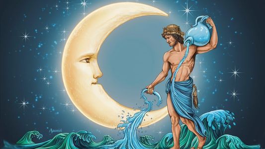 Astrología: los 5 signos del zodíaco más favorecidos por la Luna en Acuario