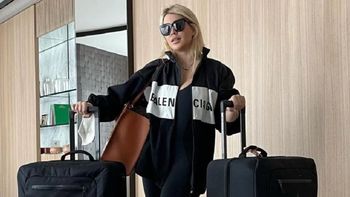 El extravagante viaje de Wanda Nara con un avión de lujo hacia un misterioso destino