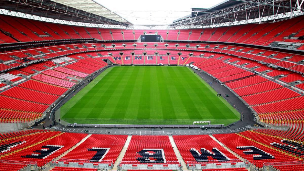Wembley albergará a 60.000 espectadores para las semifinales y la final de la Euro.