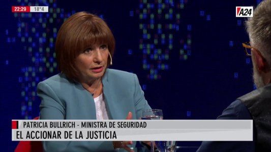 Bullrich anticipó consecuencias para los que despidieron al delincuente a los tiros: Se va a tratar de identificarlos