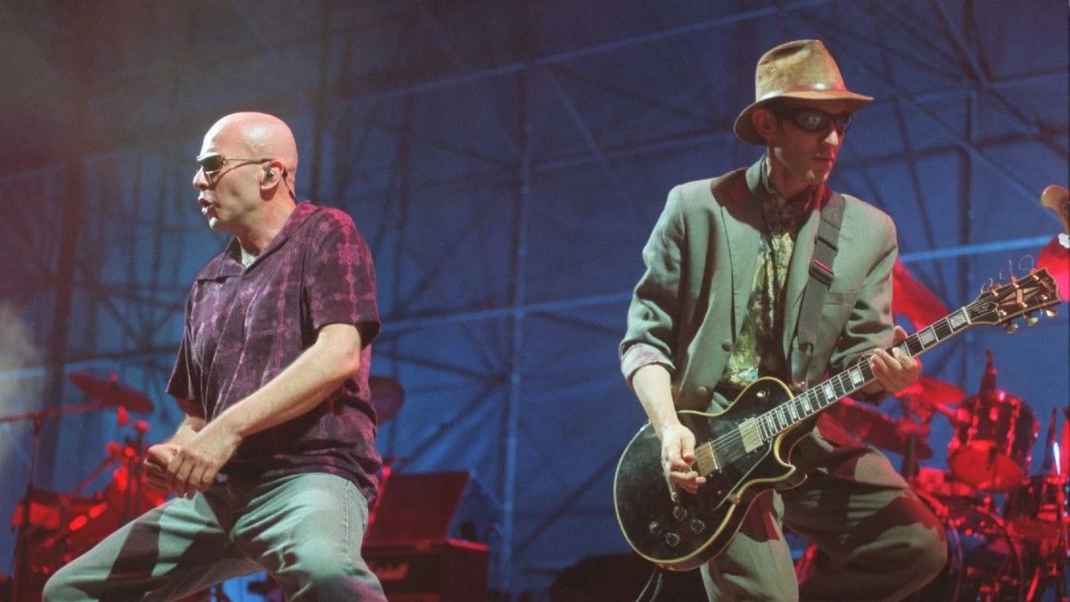 Indio Solari y Skay Beilinson.