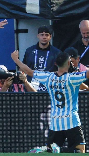 Maravilla Martínez, el goleador que ilusiona a Racing: su tanto clave ante Cruzeiro en la final