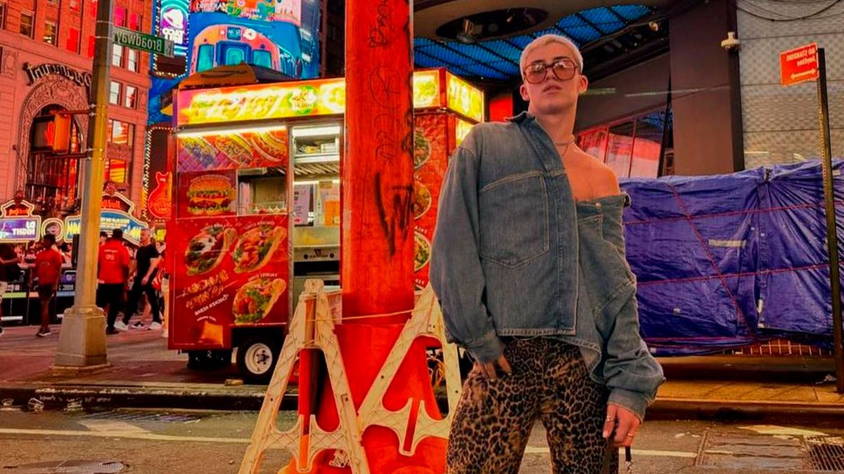 Juan Otero, el hijo de Florencia Peña, confesó a qué fue realmente a Nueva York