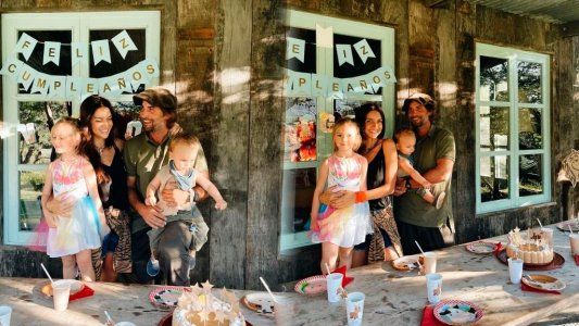 Zaira Nara volvió a San Martín de Los Andes y celebró el primer añito de su hijo Viggo