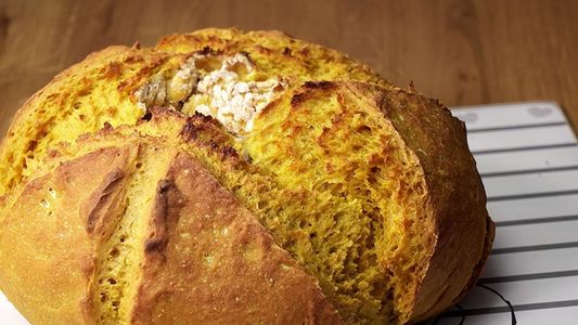 Rico y esponjoso: cómo preparar un pan de calabaza con ingredientes simples