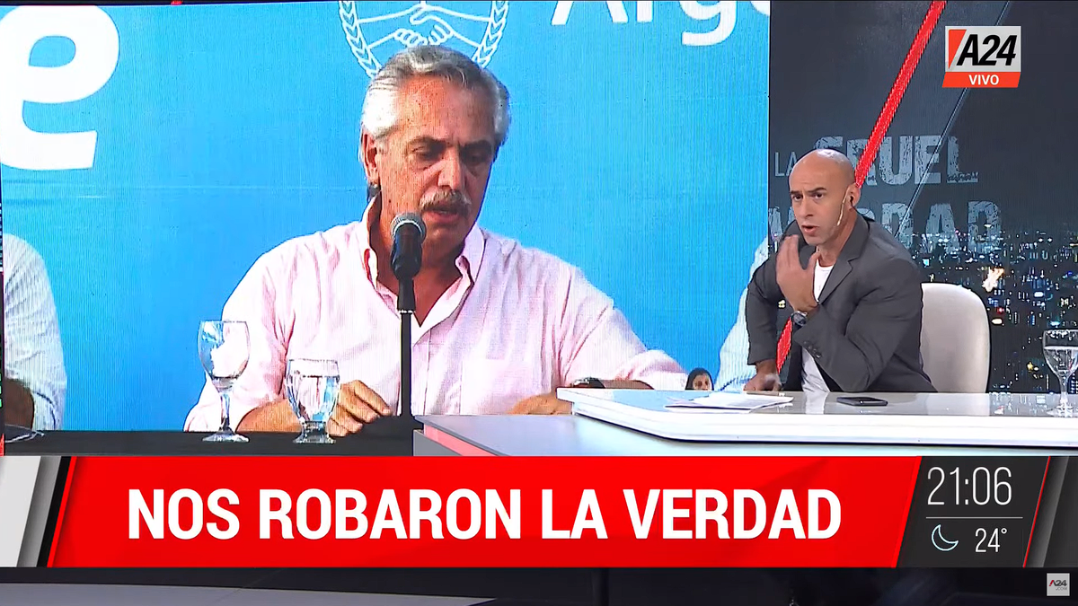 Esteban Trebucq enumeró las razones por las que Cristina Kirchner no está proscripta (Foto: captura de video).