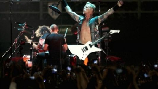 Accidente en el show de Metallica en México