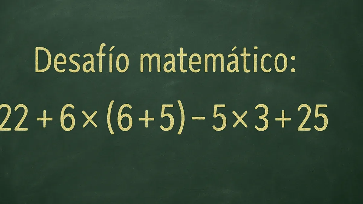 La regla esencial para resolver este desafío matemático es conocido como PEMDAS (por sus siglas en inglés) o jerarquía de operaciones.