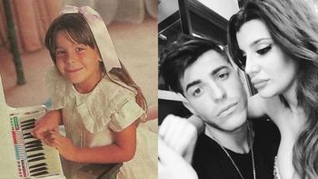 El antes y el después de Charlotte Caniggia: mostró fotos de su niñez