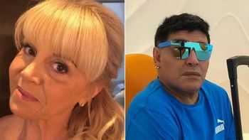 Fuerte respuesta de Claudia Villafañe a Diego Maradona