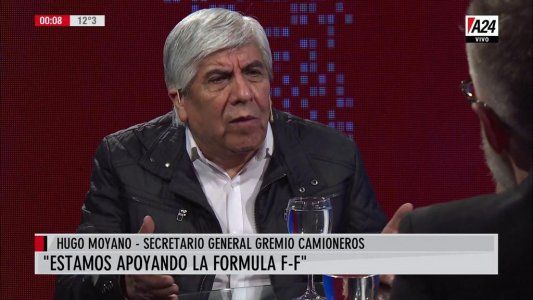 Hugo Moyano: Macri es mitómano, miente y se cree sus propias mentiras