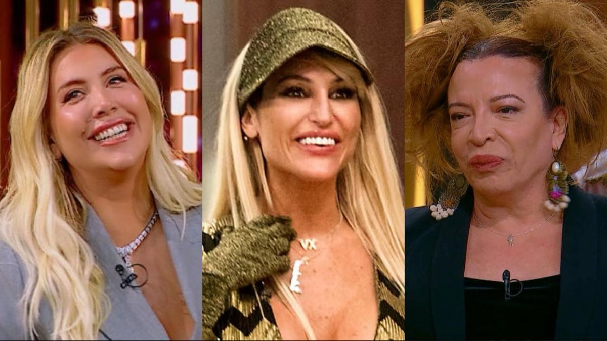 wanda nara, vicky xipolitakis, lizy tagliani