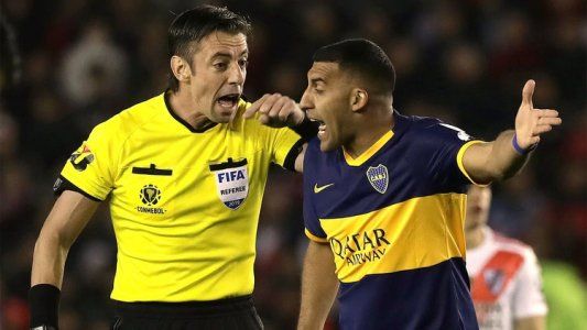 El audio de Wanchope Ábila al árbitro en medio del River-Boca: Son una mafia