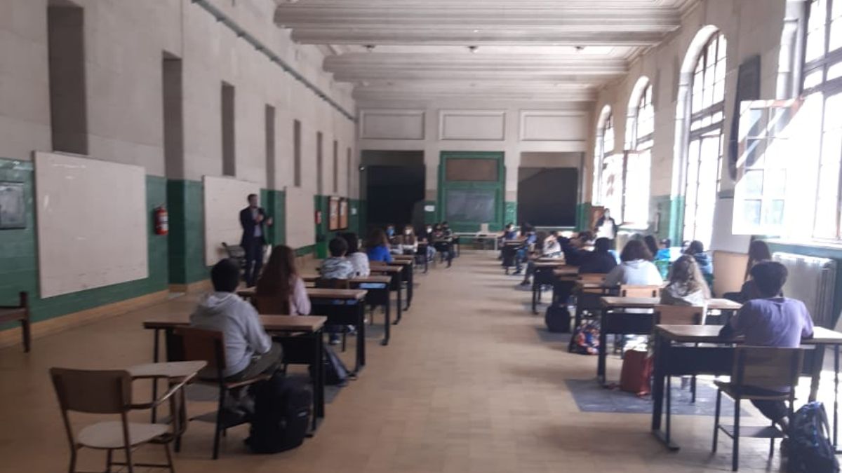Los docentes del Colegio Nacional de Buenos Aires rechazaron volver a las clases presenciales. Foto: Archivo.