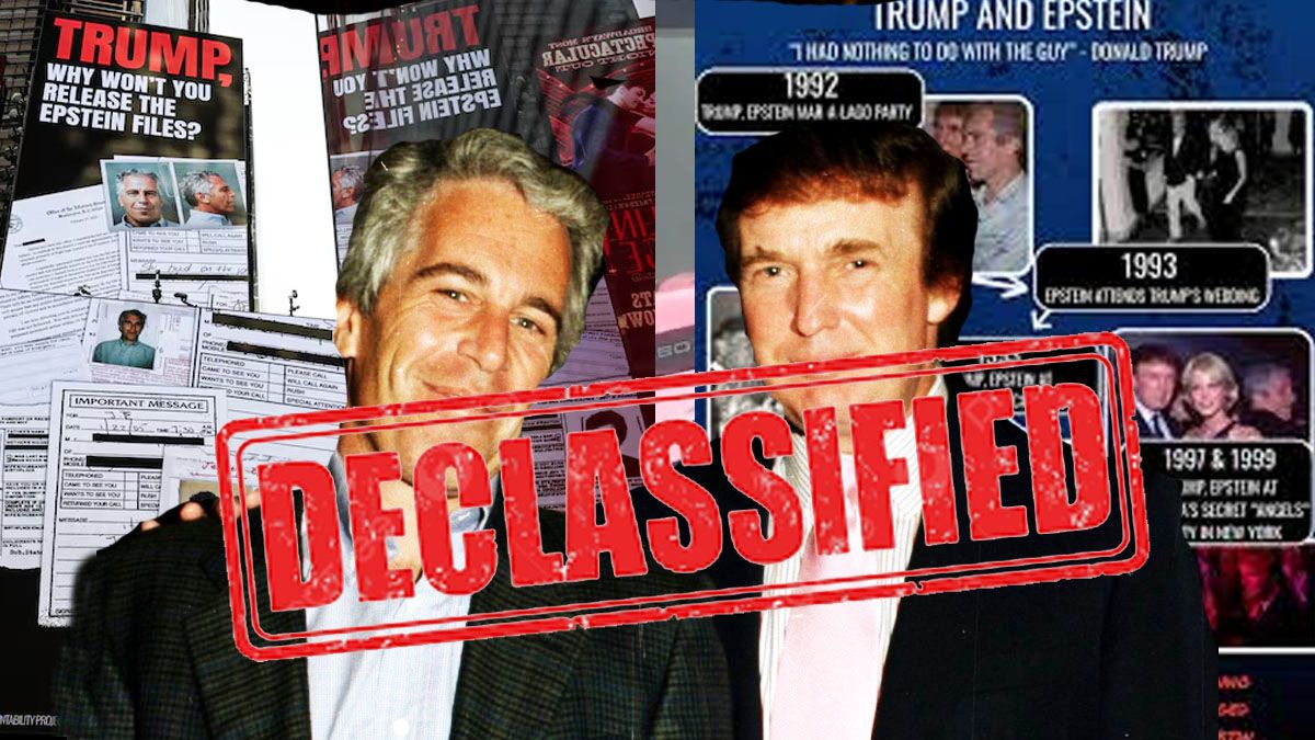 qué dirán los archivos sobre Epstein y Trump que el presidente norteamericano ordenó desclasificar. (Foto: A24.com)