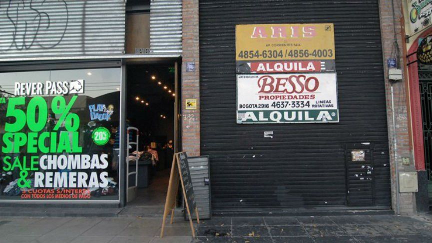 Las ventas en los comercios minoristas se desplomaron dramáticamente 57,6% en abril por la cuarentena