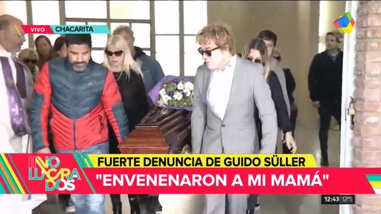 Grave denuncia de Guido Süller: A mi mamá la envenenaron