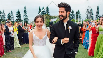Evaluna, la hija de Ricardo Montaner, se casó con el cantante Camilo