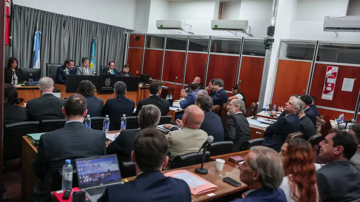 Juicio por el caso de Maradaona, en Buenos Aires, el 14 de abril.Cristina Sille (REUTERS)