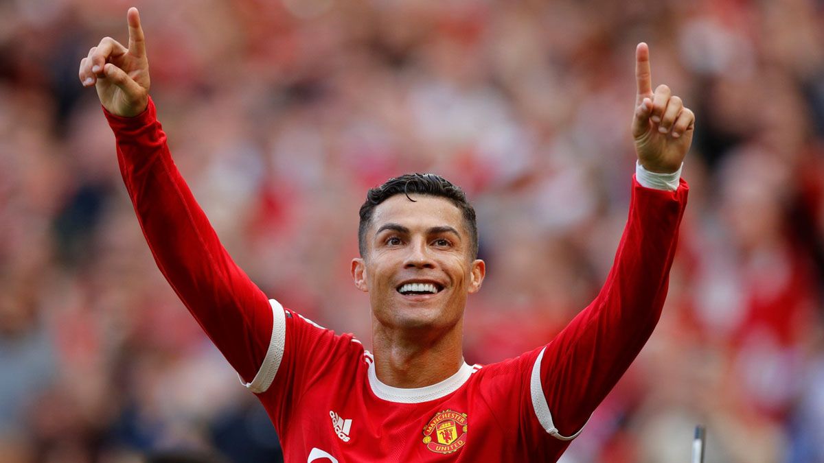 Cristiano Ronaldo volvió a Manchester United con un doblete.