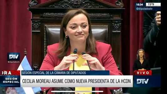 Cecilia Moreau: Vamos a construir los consensos necesarios y avanzar en una agenda que busque resolver los problemas de la gente