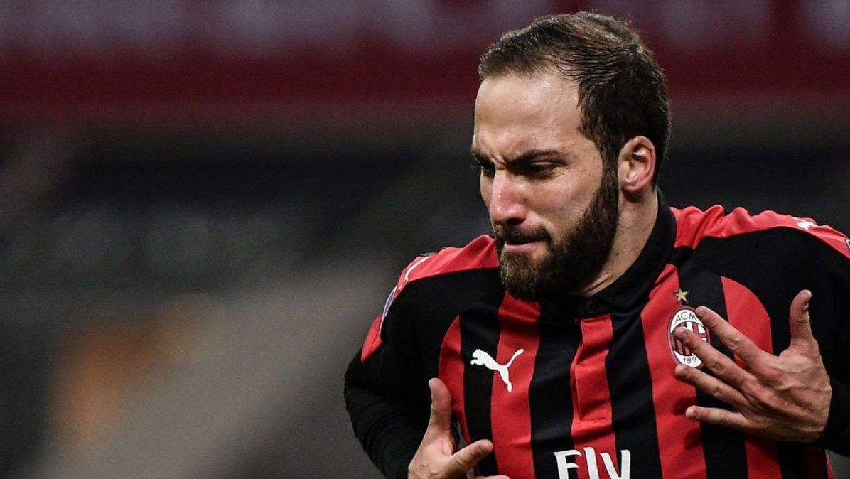 Higuaín volvió a convertir después de dos meses y le dio el triunfo a Milan ante SPAL