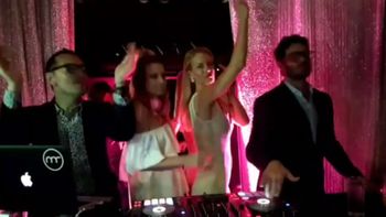 Nicole Neumann festejó fin de año a todo trapo