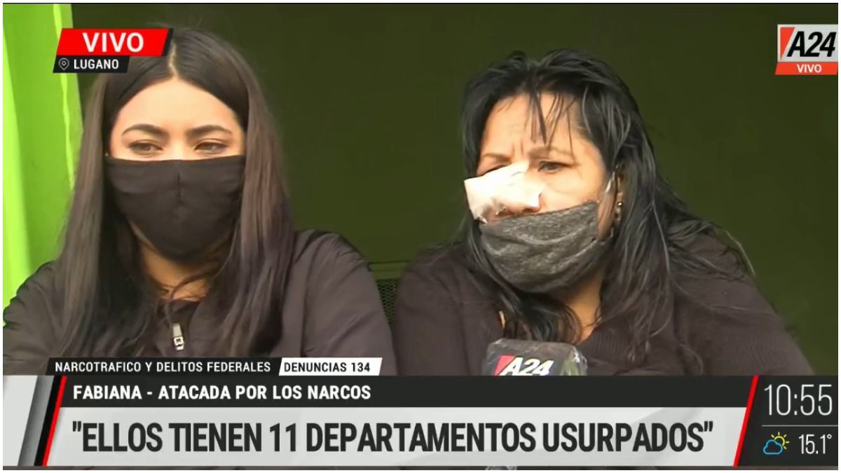 Fabiana es vecina del Barrio Mujica en Villa Lugano y fue apuñalada por una banda narco.