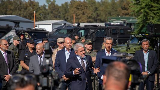 Rosario Narco: Aníbal Fernández se reunió con el papá de Máximo, el nene de 11 años asesinado en una balacera